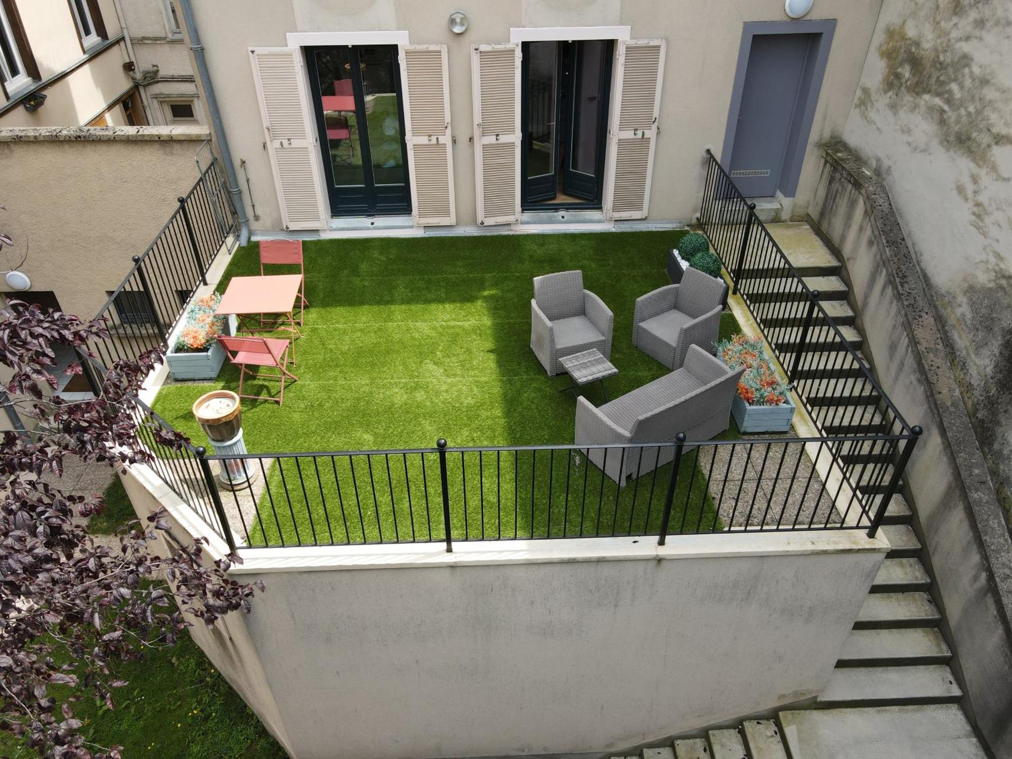 Les Terrasses Du Bouchon Troyes Exterior foto